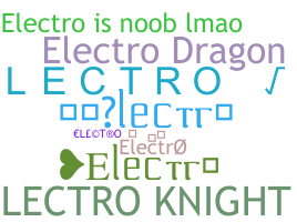 ニックネーム - electro