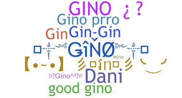 ニックネーム - gino