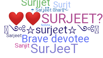 ニックネーム - Surjeet