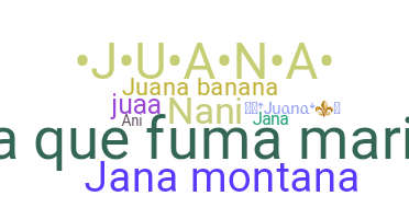 ニックネーム - Juana