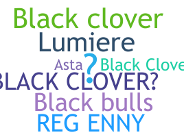 ニックネーム - BlackClover