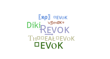 ニックネーム - Revok