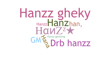 ニックネーム - HanzZ