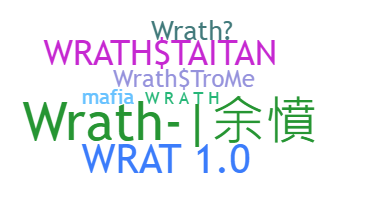 ニックネーム - Wrath