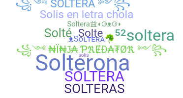 ニックネーム - Soltera