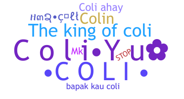 ニックネーム - COLI