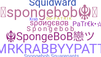 ニックネーム - spongebob