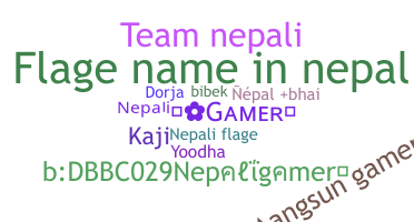 ニックネーム - Nepaligamer