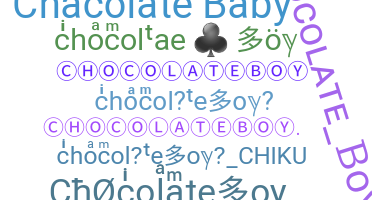 ニックネーム - chocolateboy
