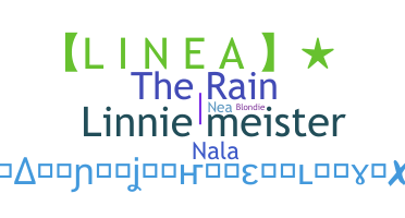 ニックネーム - Linea