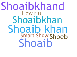 ニックネーム - shoaibkhan