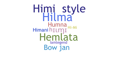 ニックネーム - Himi