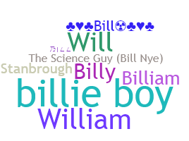 ニックネーム - Bill