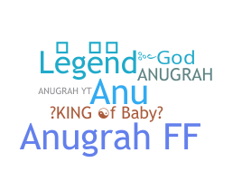 ニックネーム - Anugrah