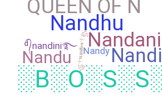 ニックネーム - Nandhini