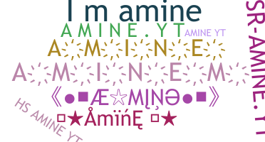 ニックネーム - Amine