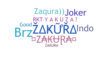 ニックネーム - Zakura
