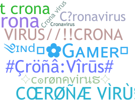 ニックネーム - CronaVirus