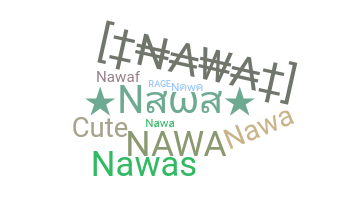 ニックネーム - nawa