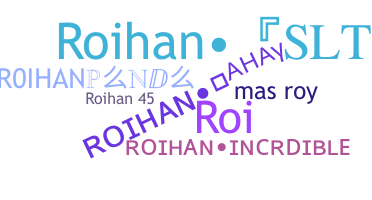 ニックネーム - Roihan