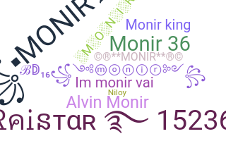 ニックネーム - Monir