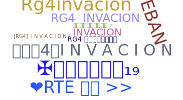 ニックネーム - RG4INVACION