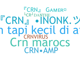 ニックネーム - CRN