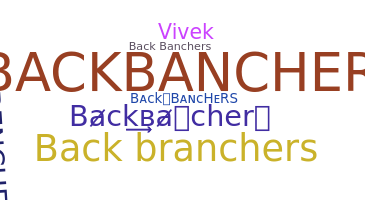 ニックネーム - Backbanchers