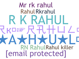 ニックネーム - RKRaHuL