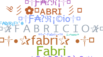 ニックネーム - Fabricio
