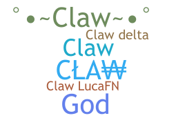 ニックネーム - CLAW