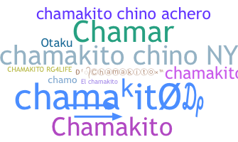 ニックネーム - chamakito