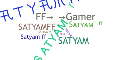 ニックネーム - Satyamff