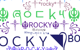 ニックネーム - Rocky