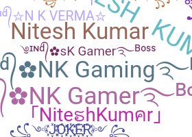ニックネーム - NiteshKumar
