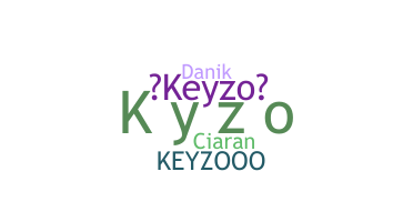 ニックネーム - Keyzo