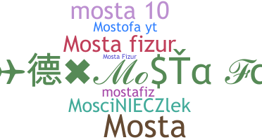 ニックネーム - MostA