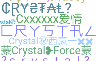ニックネーム - Crystal