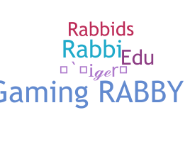 ニックネーム - rabbids