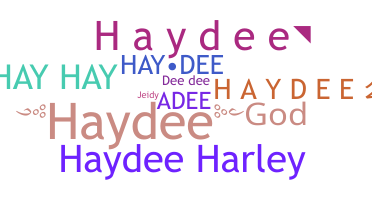 ニックネーム - haydee