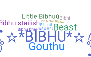 ニックネーム - Bibhu