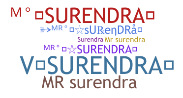 ニックネーム - MrSurendra