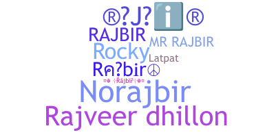 ニックネーム - Rajbir