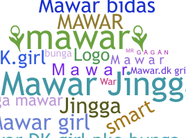 ニックネーム - Mawar
