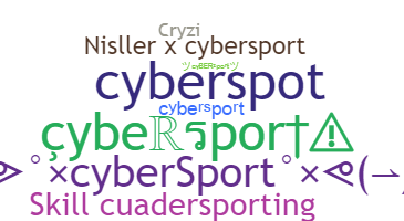 ニックネーム - cybersport