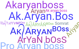 ニックネーム - AkAryanBoss