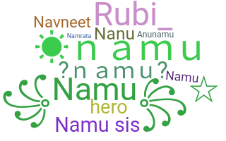ニックネーム - namu