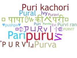 ニックネーム - Purvi