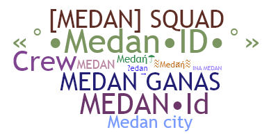 ニックネーム - Medan