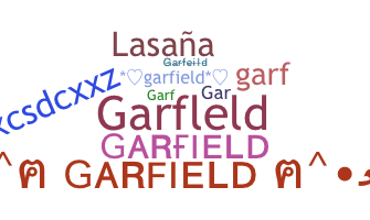 ニックネーム - Garfield